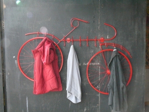 Bike Coat Rack, 2013